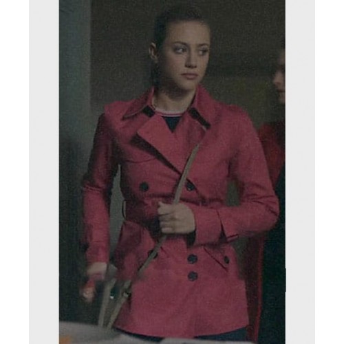 Riverdale S02 Betty Cooper Pink Double-Breasted Coat